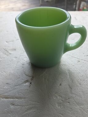 Fire King Jadite 6oz Mug Old